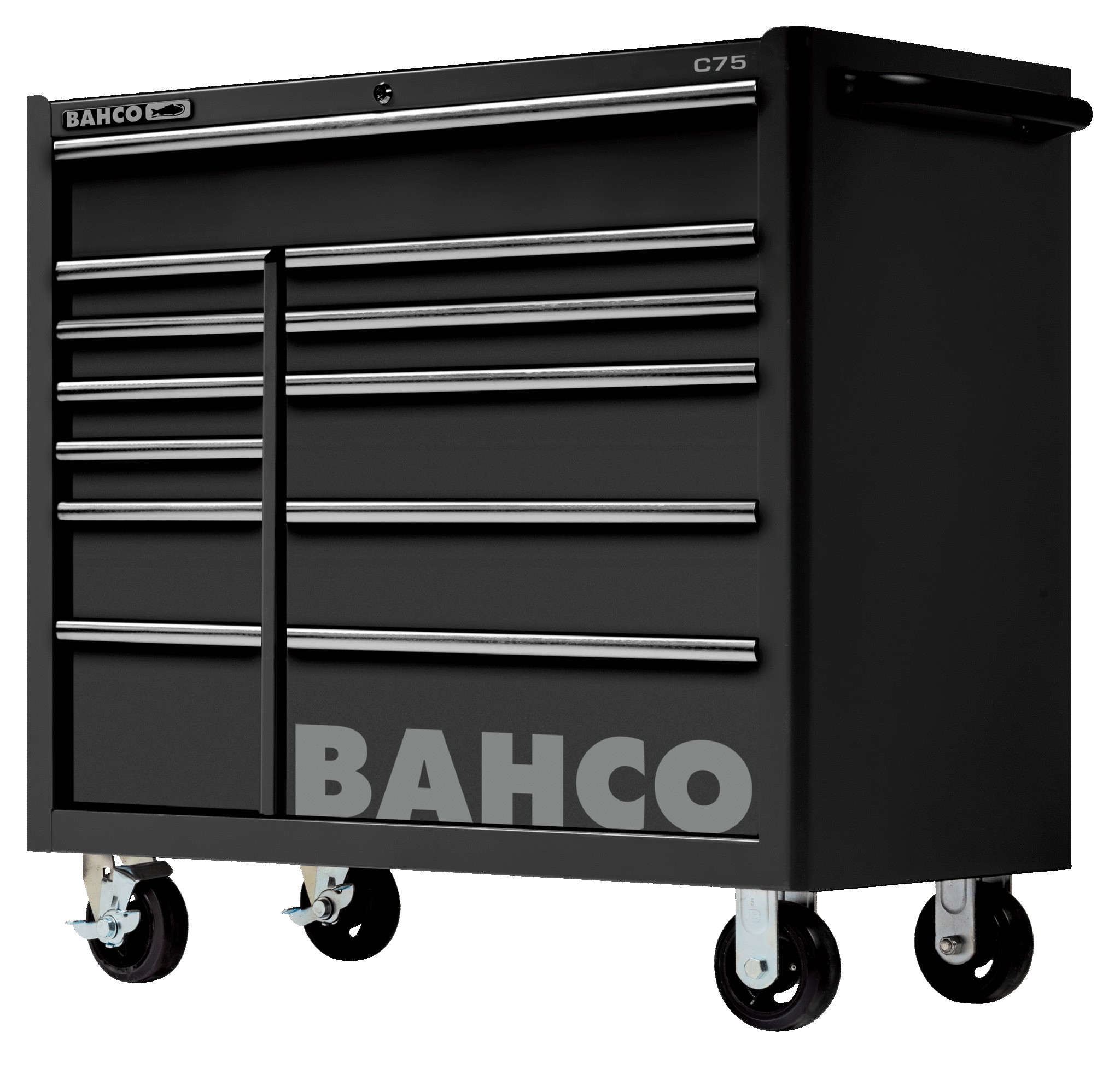bahco Verktygsvagn bahco svart xl 12 draws, black