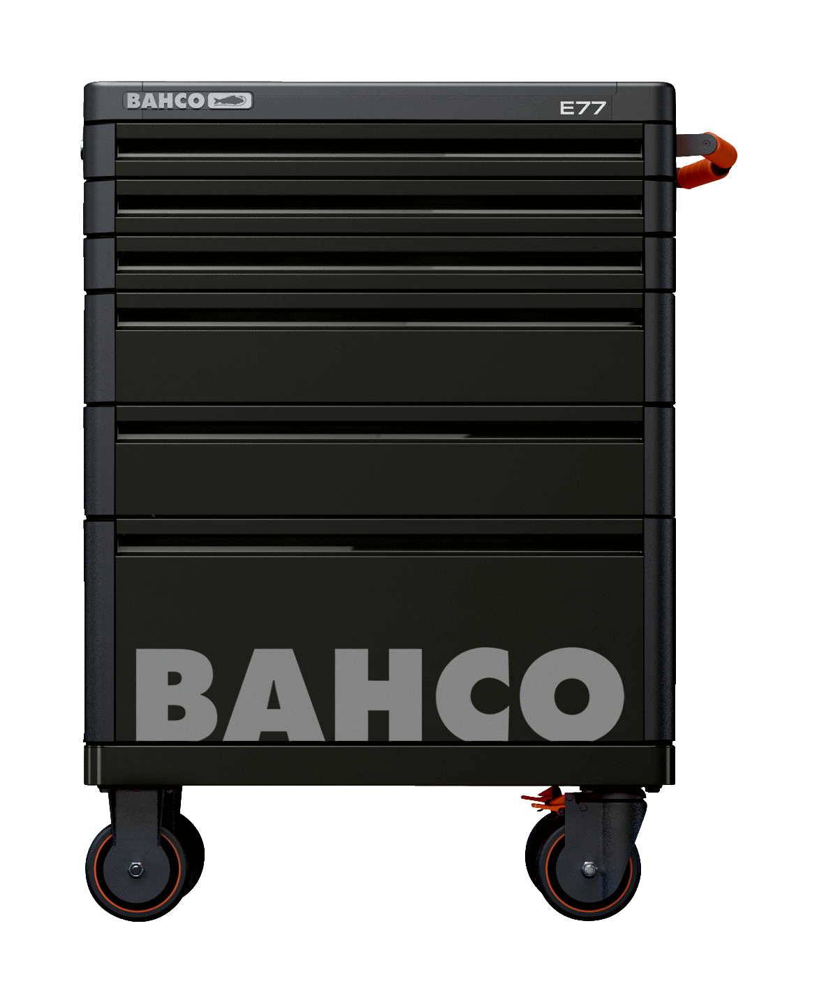 bahco Verktygsvagn bahco svart premium 6 draws, black