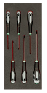 bahco Skruvmejsel bahco 1/3 foam, torx 6pcs