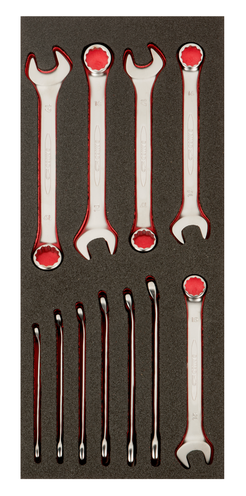 TOM KOMBINYCKEL BAHCO 11 PCS 1/3 FOAM