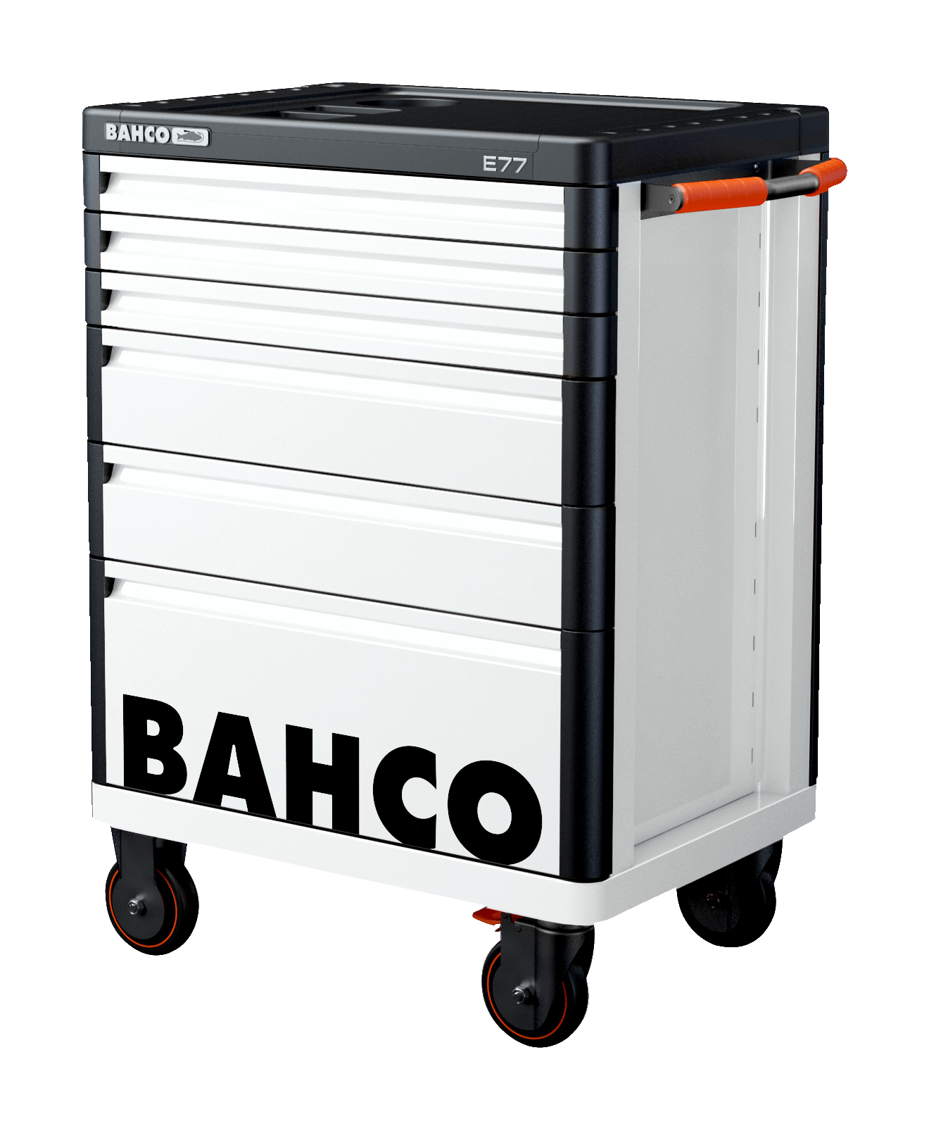 bahco Verktygsvagn bahco vit premium 6 draws, white