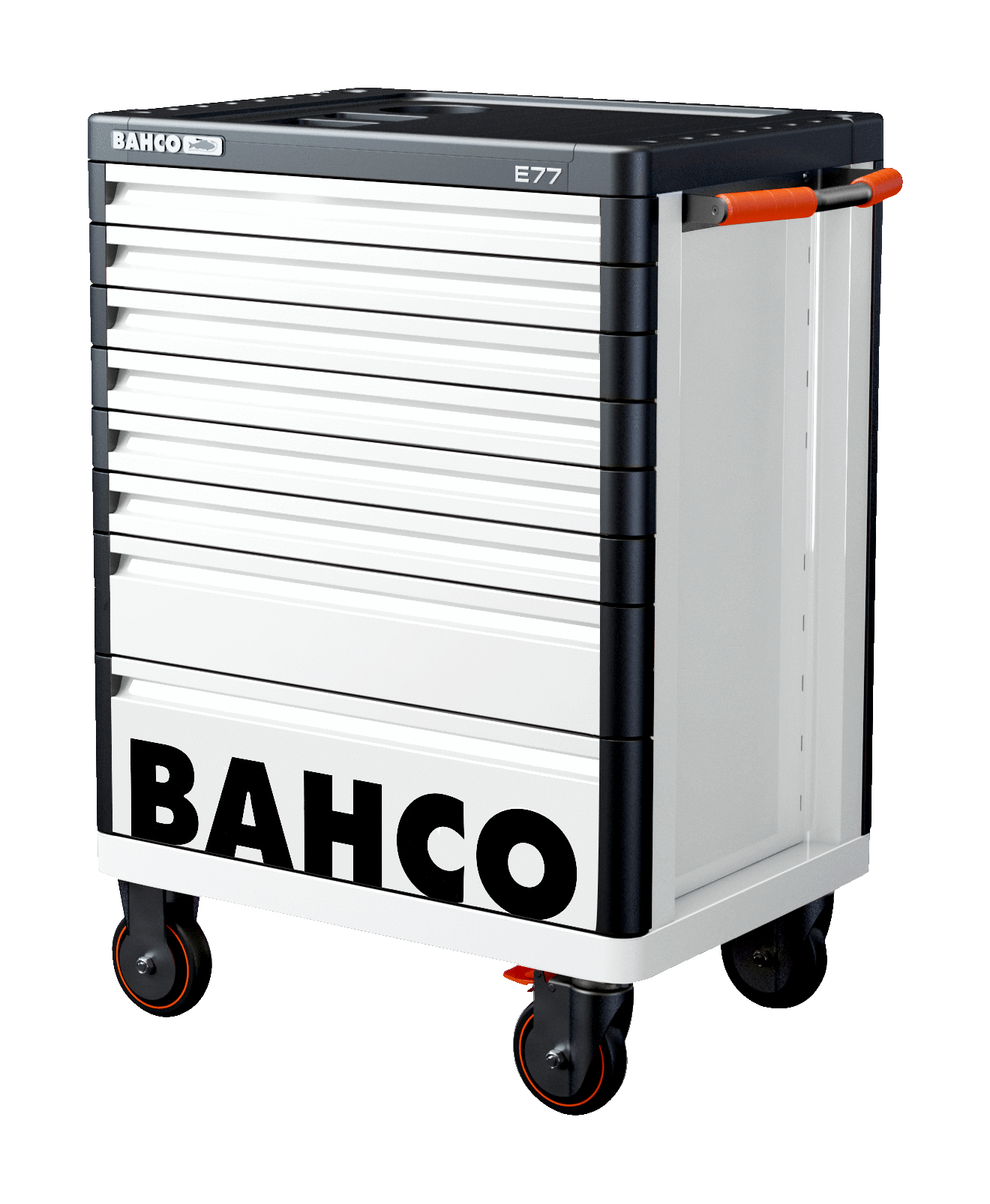TYÖKALUVAUNU BAHCO PREMIUM 8 VETOLAATIKKOA,VALK