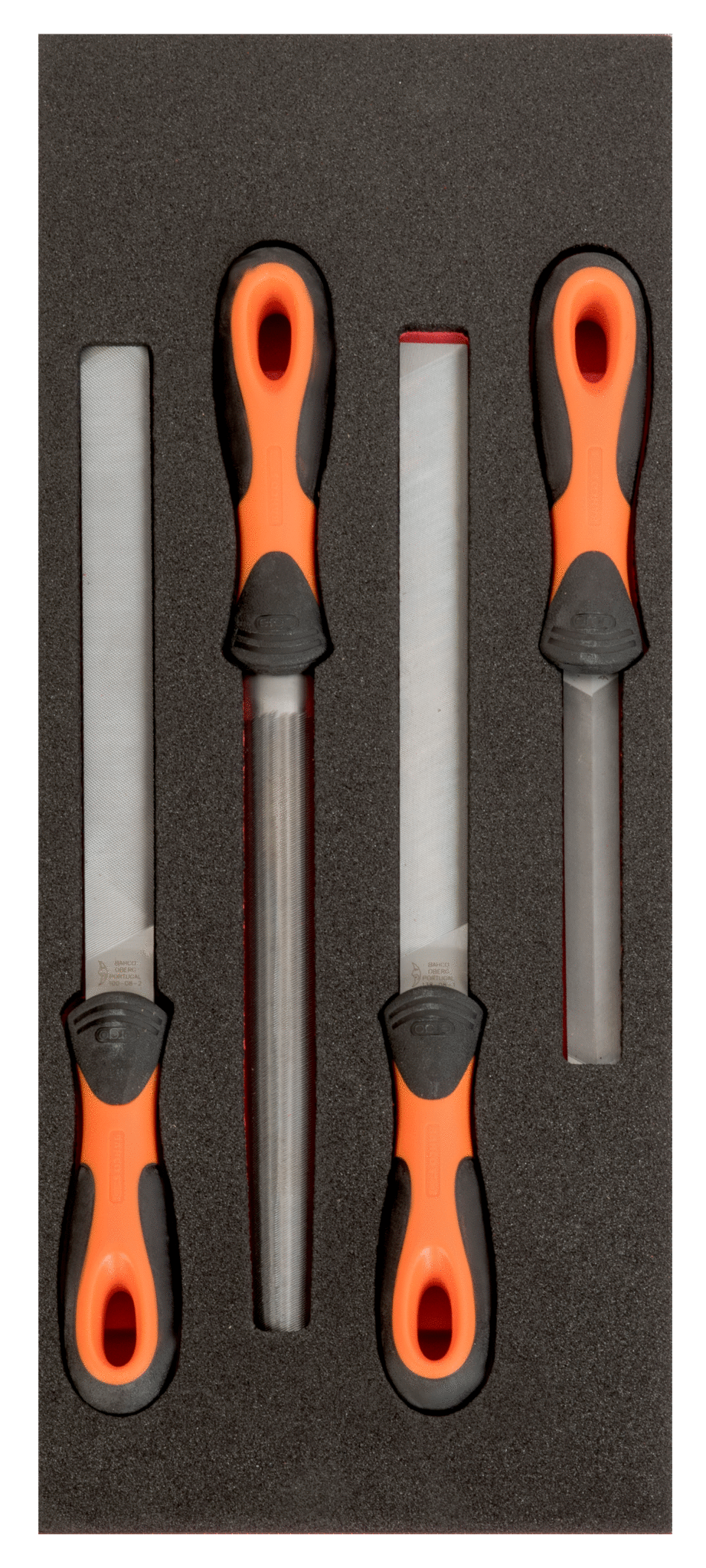 FILES BAHCO 1/3 FOAM, 4PCS