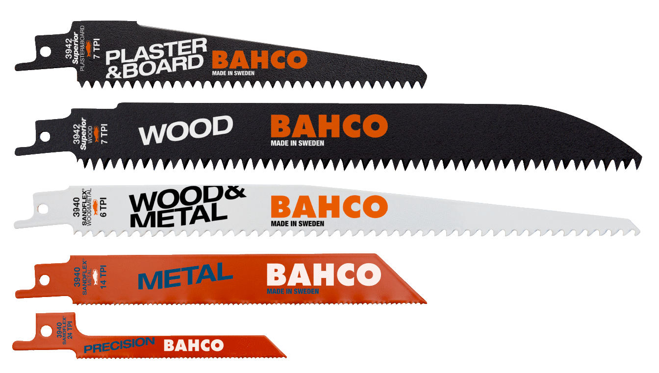RECIPSAW BLADE BAHCO 3940-MIX-SET-10P