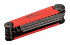 SCREWDRIVER SET BAHCO BE-9776 1,5-6mm