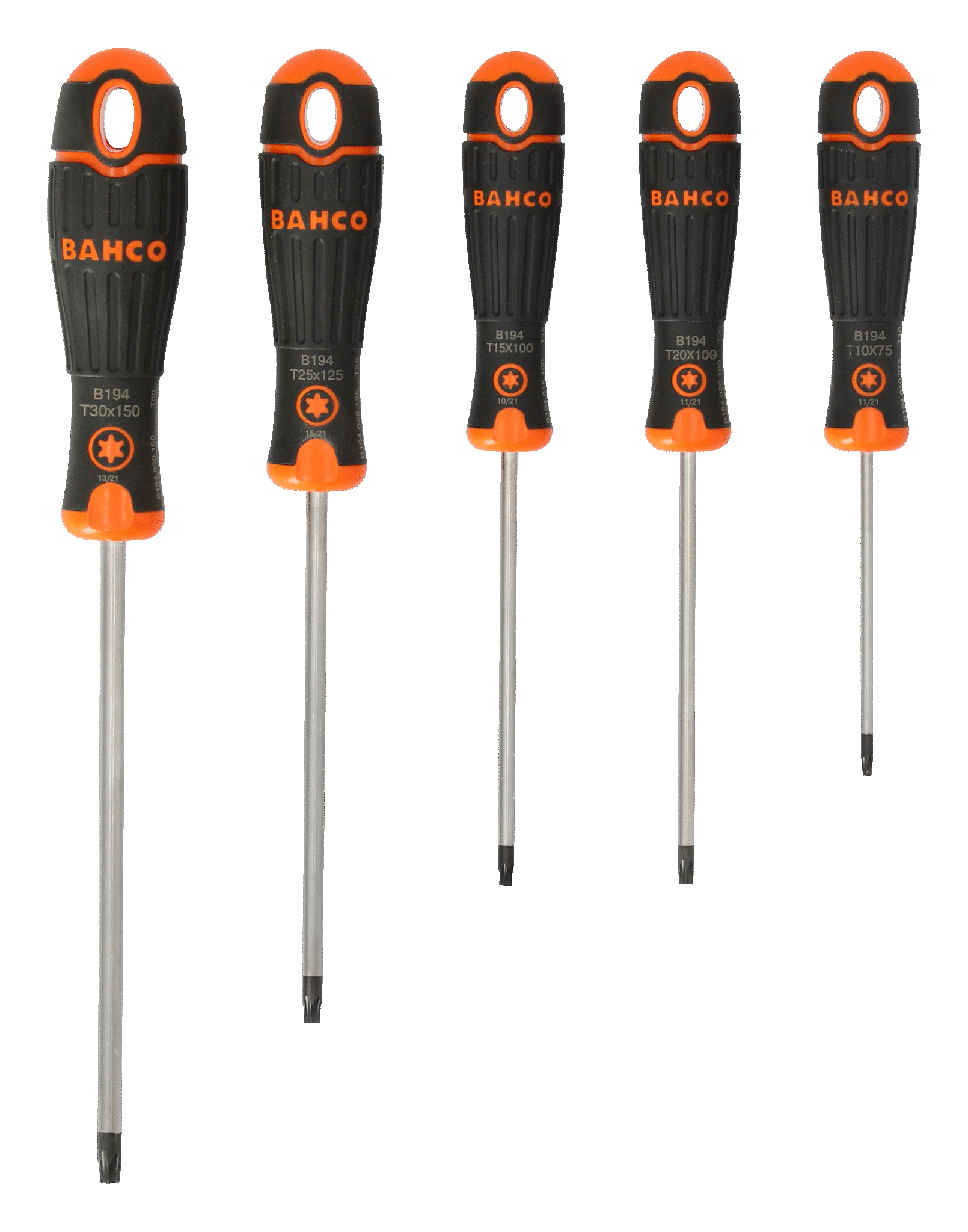 bahco Skruvmejselsats bahco b219.025, torx 5 pcs