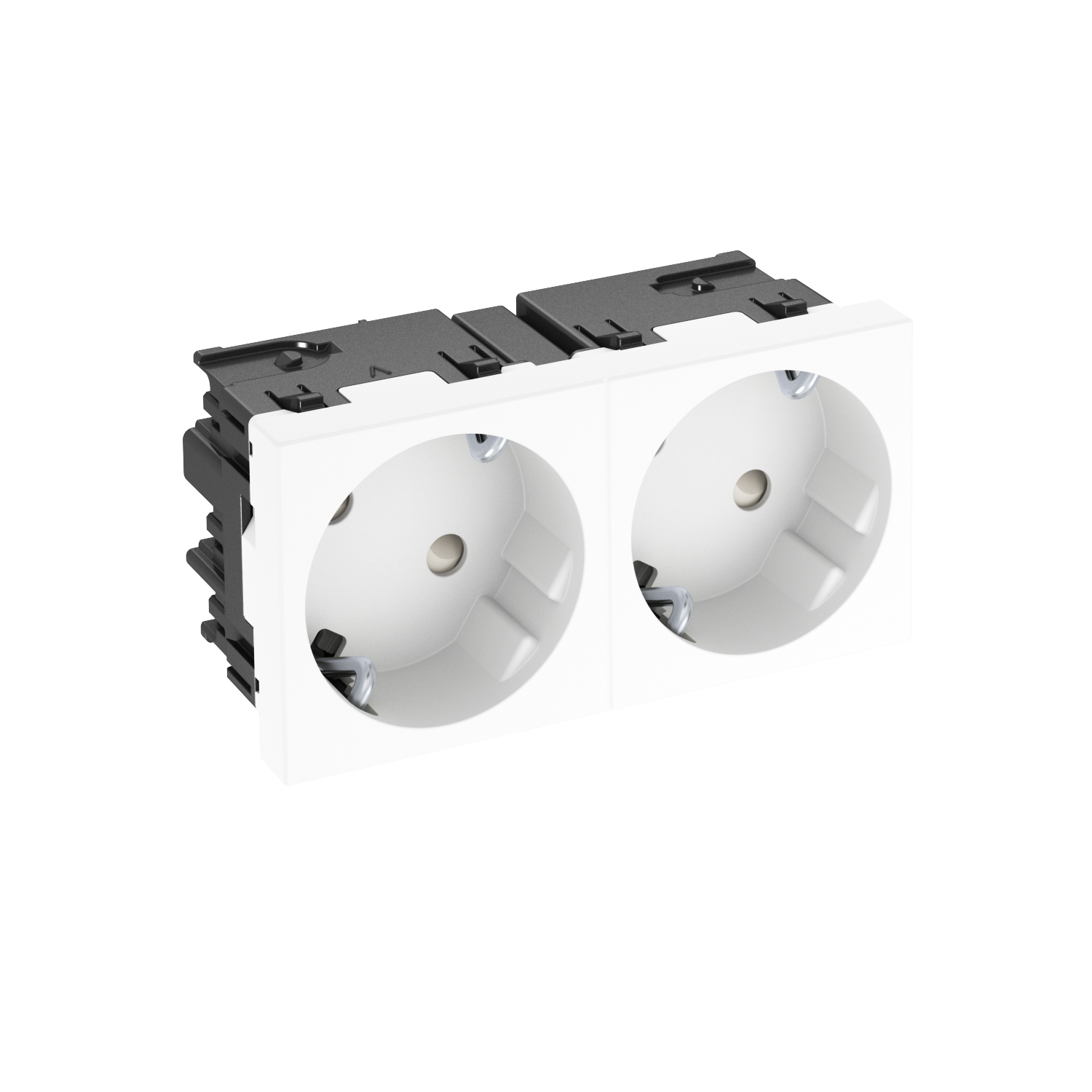 Dobbel stikkontakt STD - D3SC-45 modul