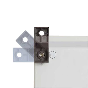 stansefabrikken products Glass veggbrakett sett 4stk. justerbar