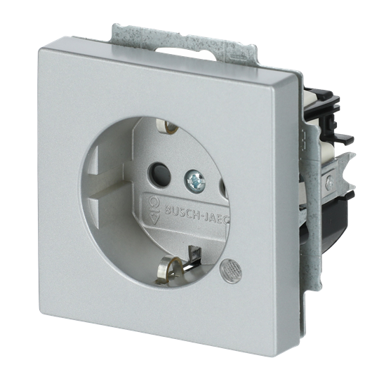 abb Impressivo stikk innfelt enk m/kont.lys alu