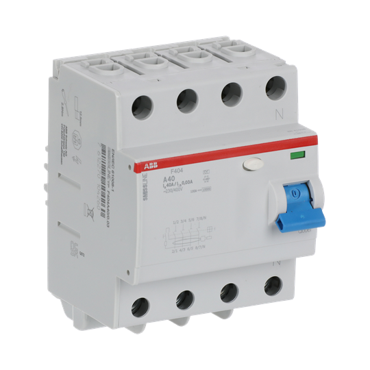 abb Jordfeilbryter f404 a 40/30ma