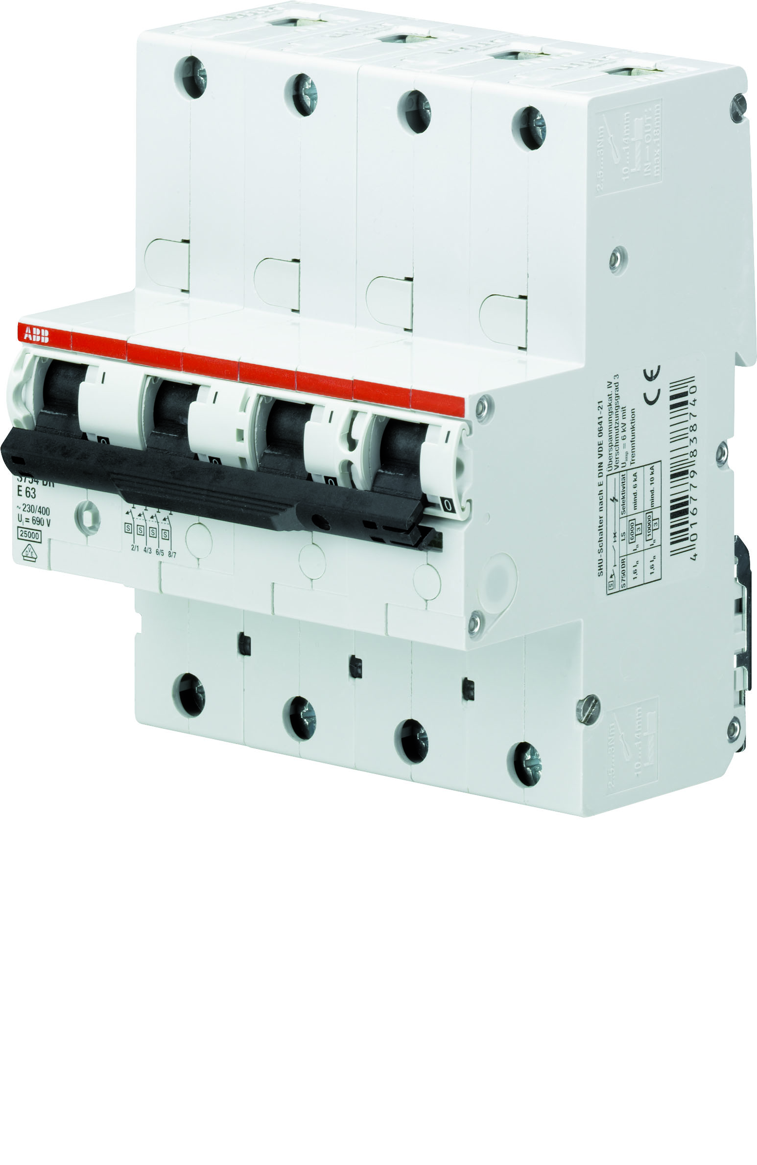 HOVEDSIKRING AUTOMAT S754DR-K25 SEL