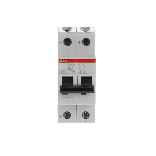 abb Circuit breaker s200muc 2-pole c-char. 10a