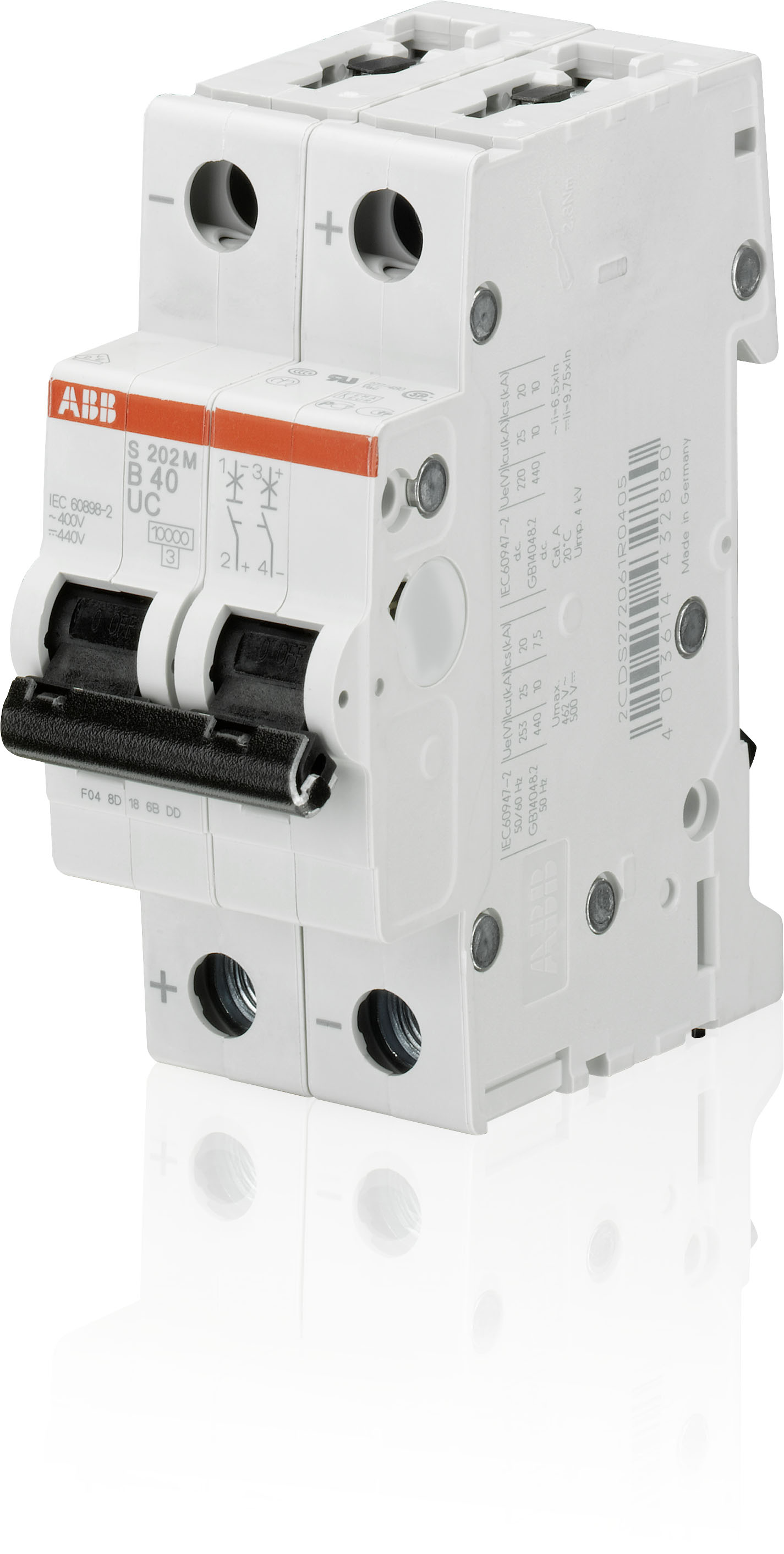 CIRCUIT BREAKER S200MUC 2-POLE C-CHAR. 16A