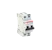 abb smart buildings Circuit breaker s300p 2-pole 1+n d-char. 1a