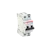 abb smart buildings Circuit breaker s300p 2-pole 1+n d-char. 2a