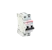 abb smart buildings Circuit breaker s300p 2-pole 1+n d-char. 4a