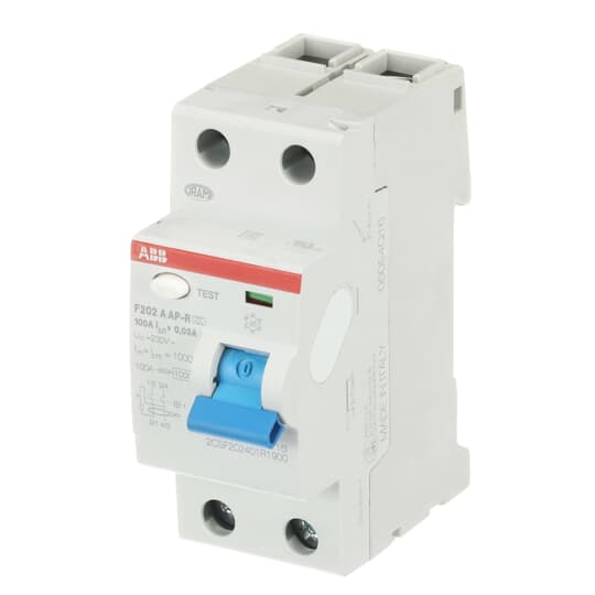 abb Jordfeilbryter f202 a 100a/30ma ap-r