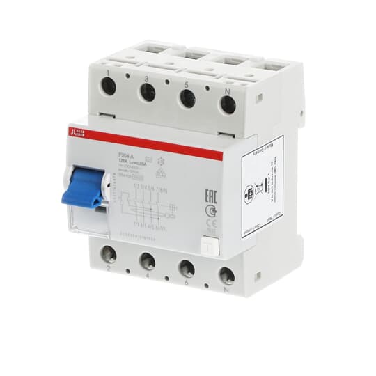 abb Jordfeilbryter f204 a 125a/30ma