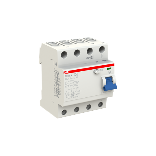 abb Jordfeilbryter f204 a 100a/300ma