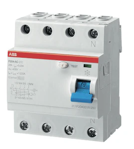 abb Jordfeilbryter f204 a 40a/30ma 400hz