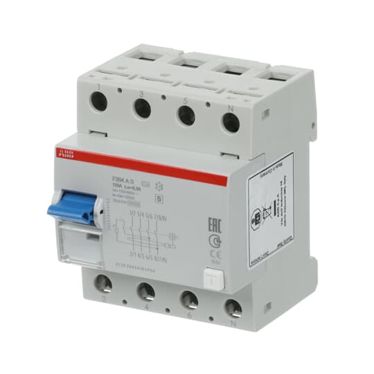abb Jordfeilbryter f204 a s-125a/300ma