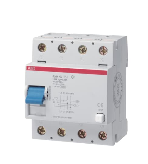 abb Jordfeilbryter f204 a s-125a/500ma