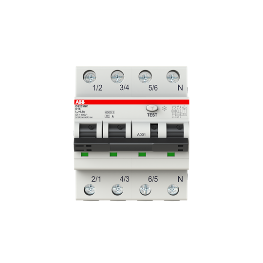 abb Jordfeilautomat ds203nc c16 a s/300ma