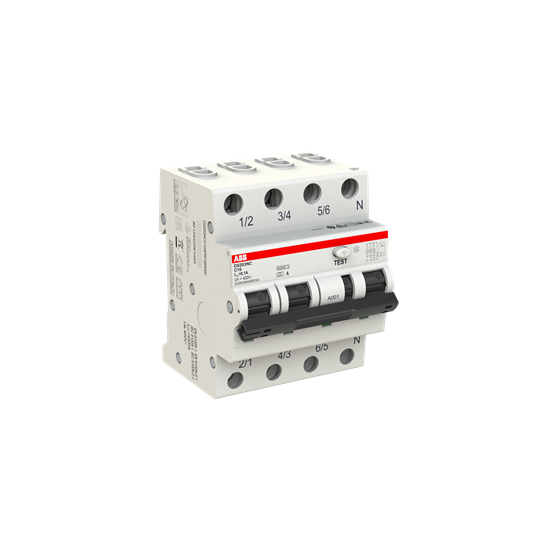 abb Jordfeilautomat ds203nc c10/100ma ap-r