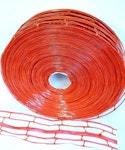 Varselnett 100mm Rød med søketråd, 500m