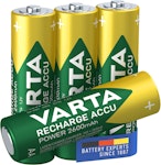 Oppladbart batteri AA 2600mAh