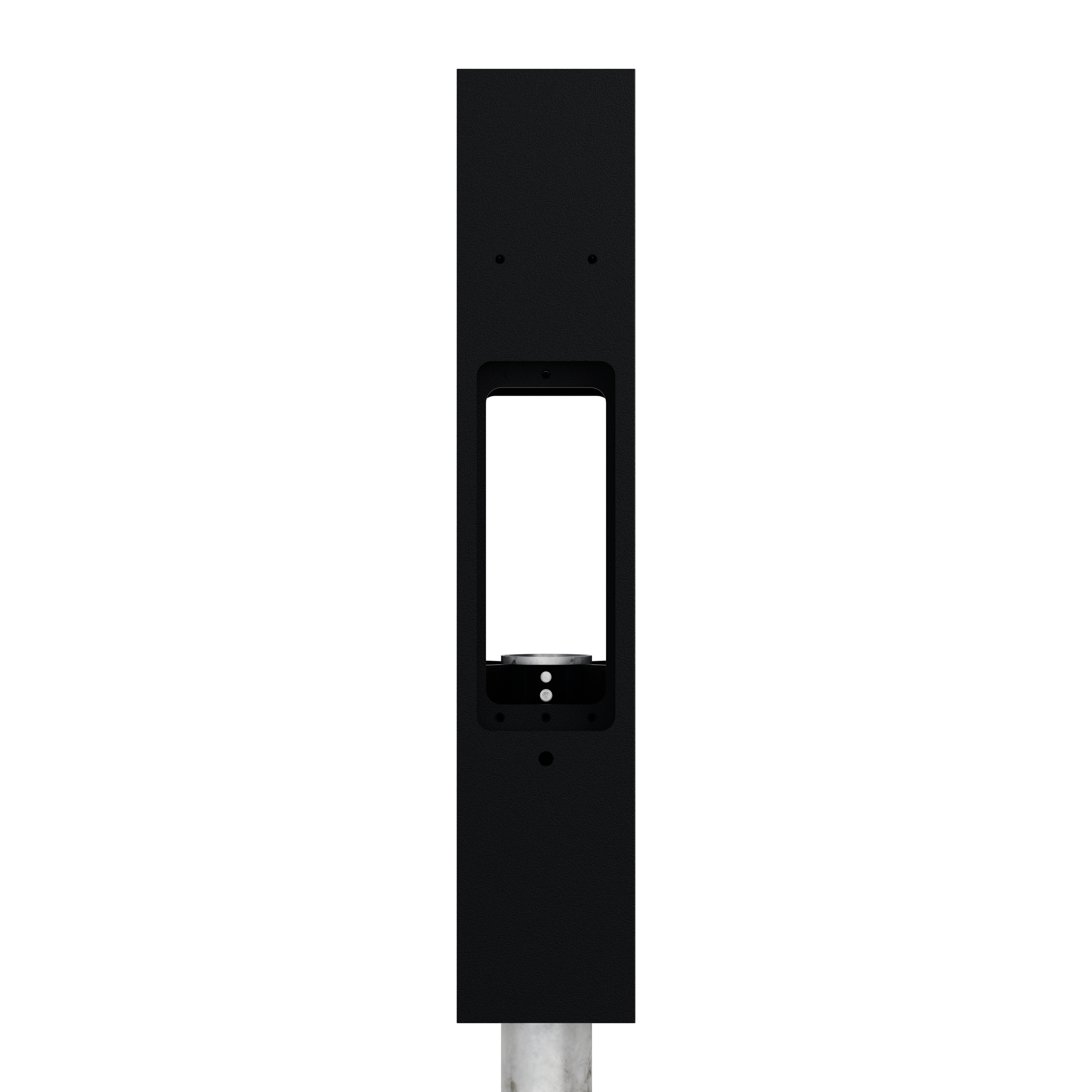 q-light Latauslaitejalusta onepole asennuskotelo 60 mm putk sixty