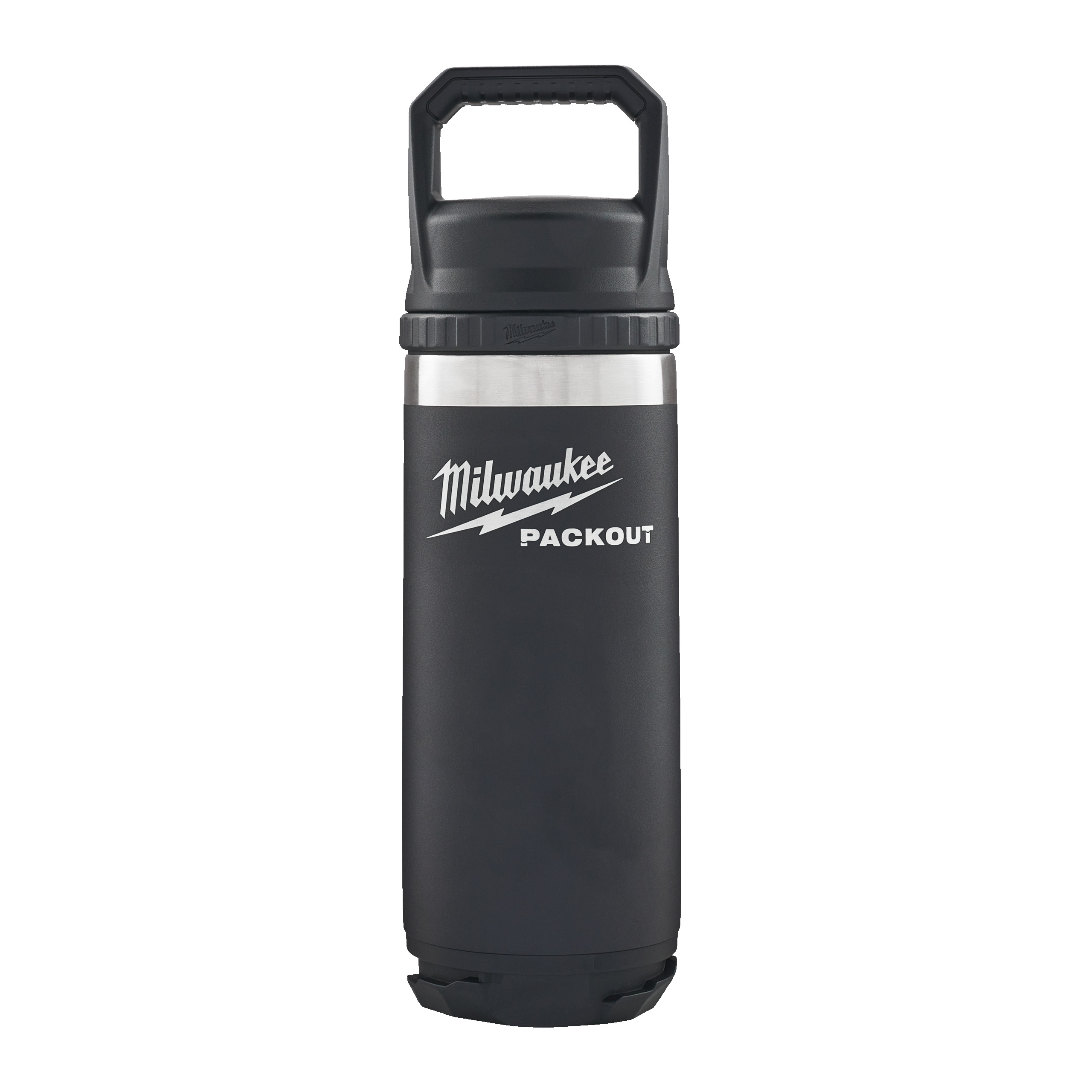 BOTTLE MILWAUKEE CHUG LID 532 ML BLACK PACKOUT