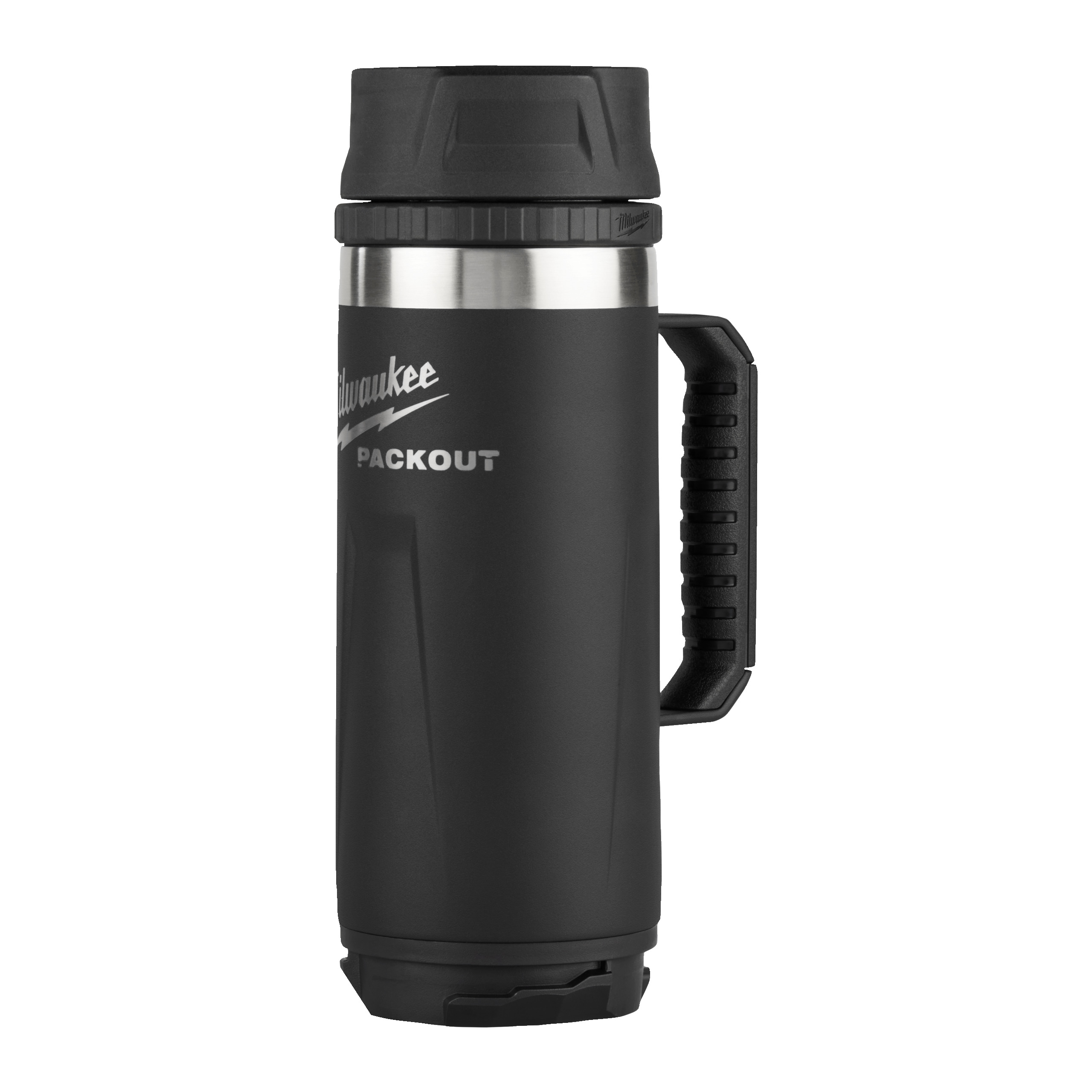 MUG MILWAUKEE SIP LID 532 ML BLACK PACKOUT