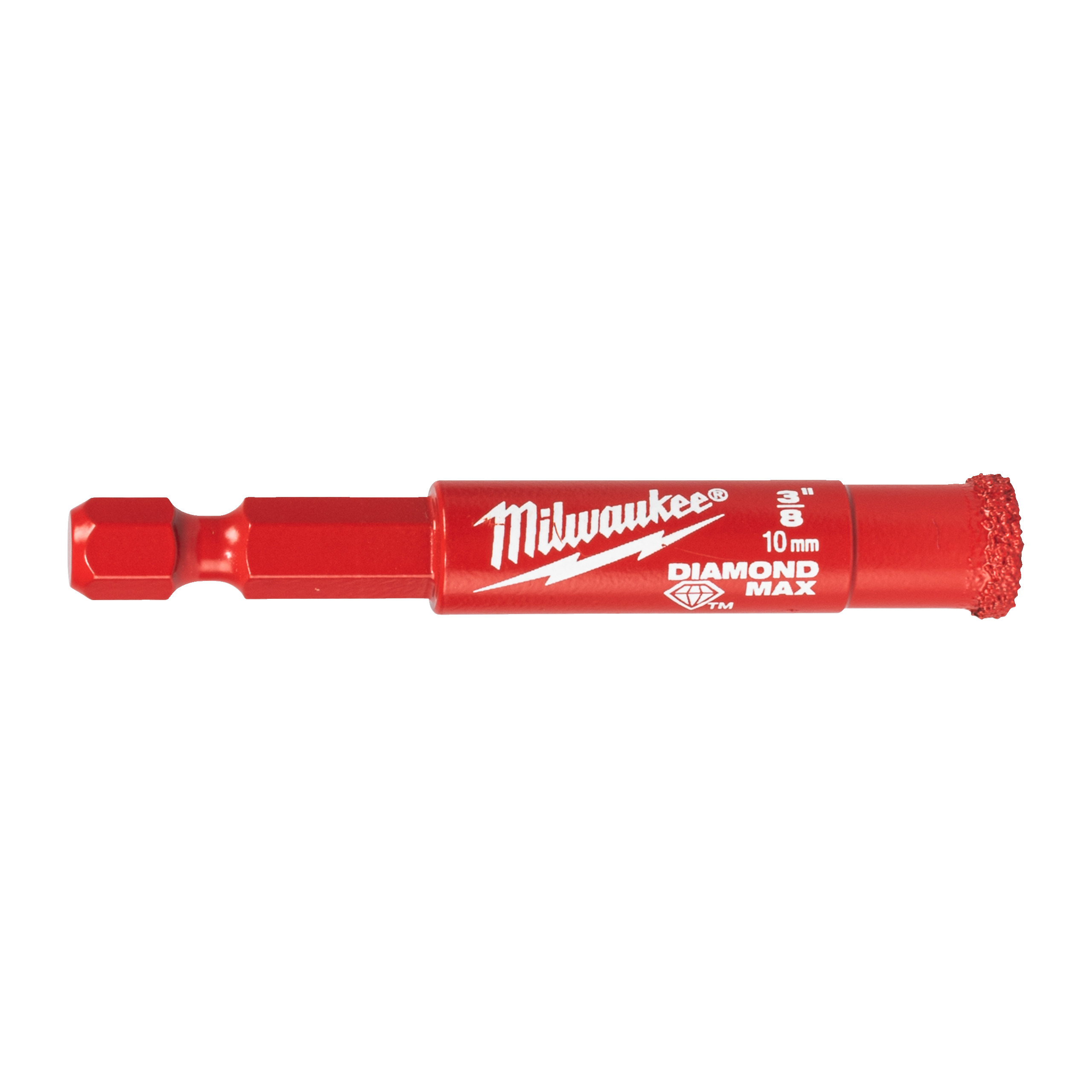 TEEMANTPUUR DIAMOND MAX HEX 1/4" 10mm
