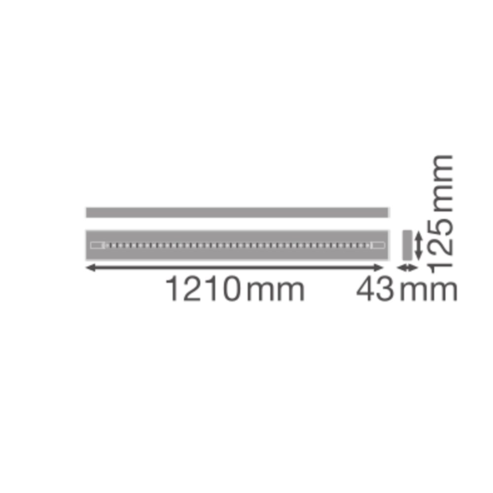 ledvance Påputs-/pendelarmatur ln inv di 1500 69w 940 da s vi