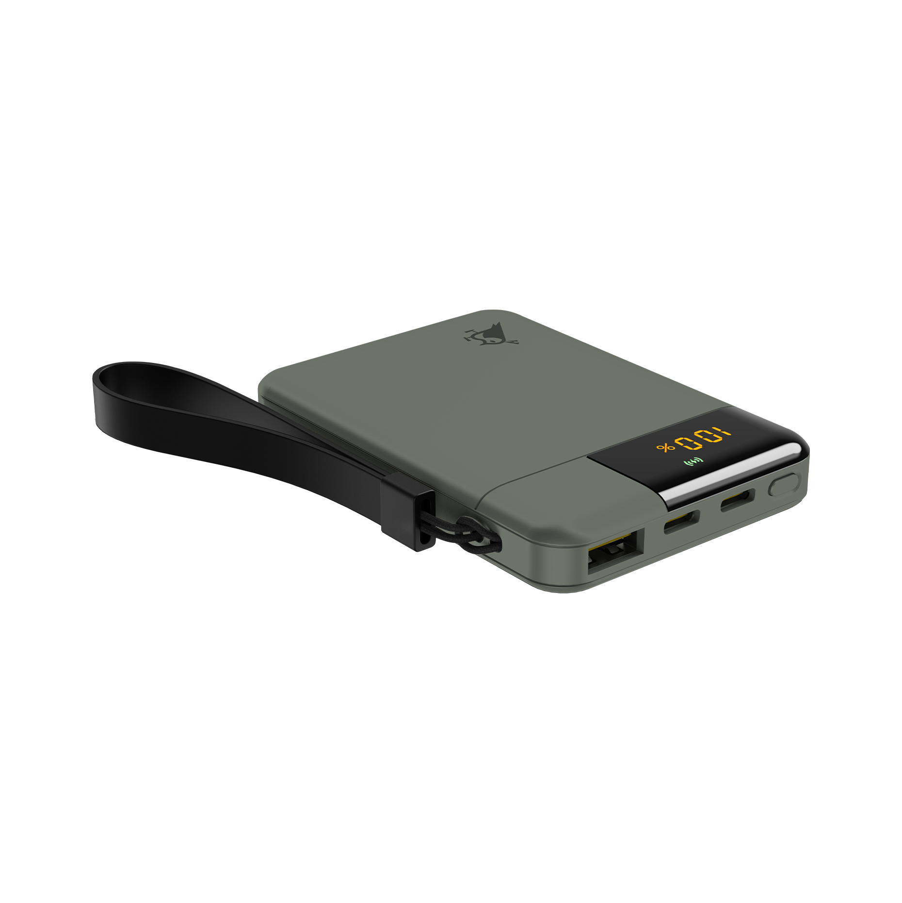 gpbm nordic Powerbank 5000mah 20w mosegrønn