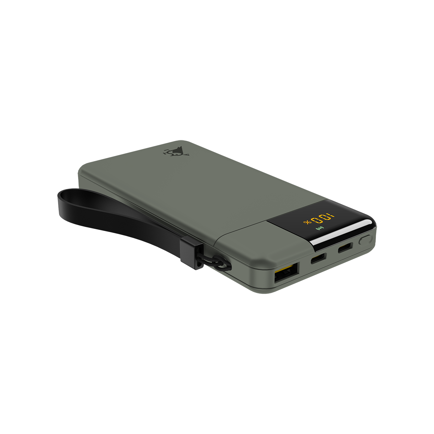 gpbm nordic Powerbank 10000mah 20w mosegrønn