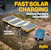 gpbm nordic Powerbank med solcelle 10000mah