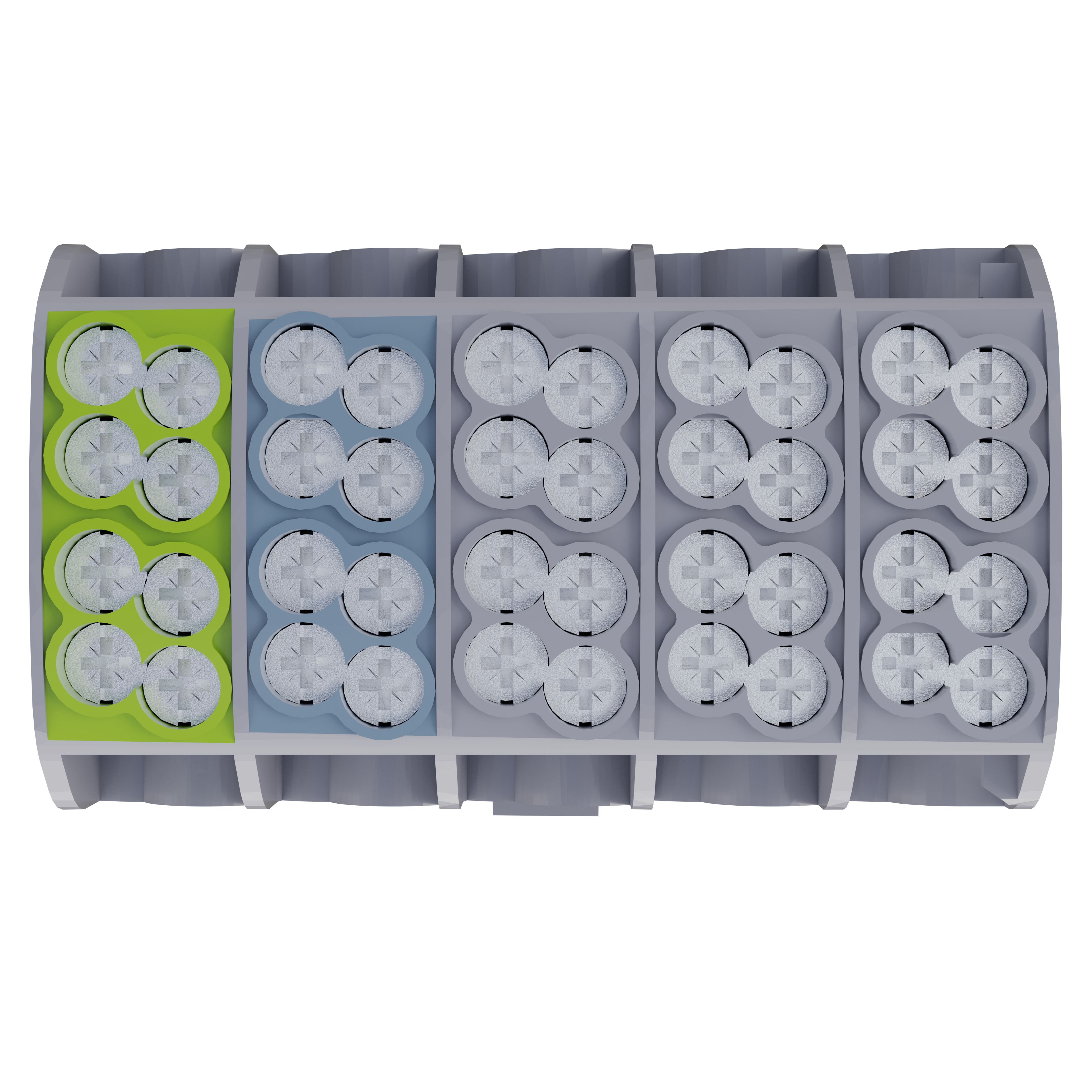 onepole Onepole pro din connection kit 2x25/2x16
