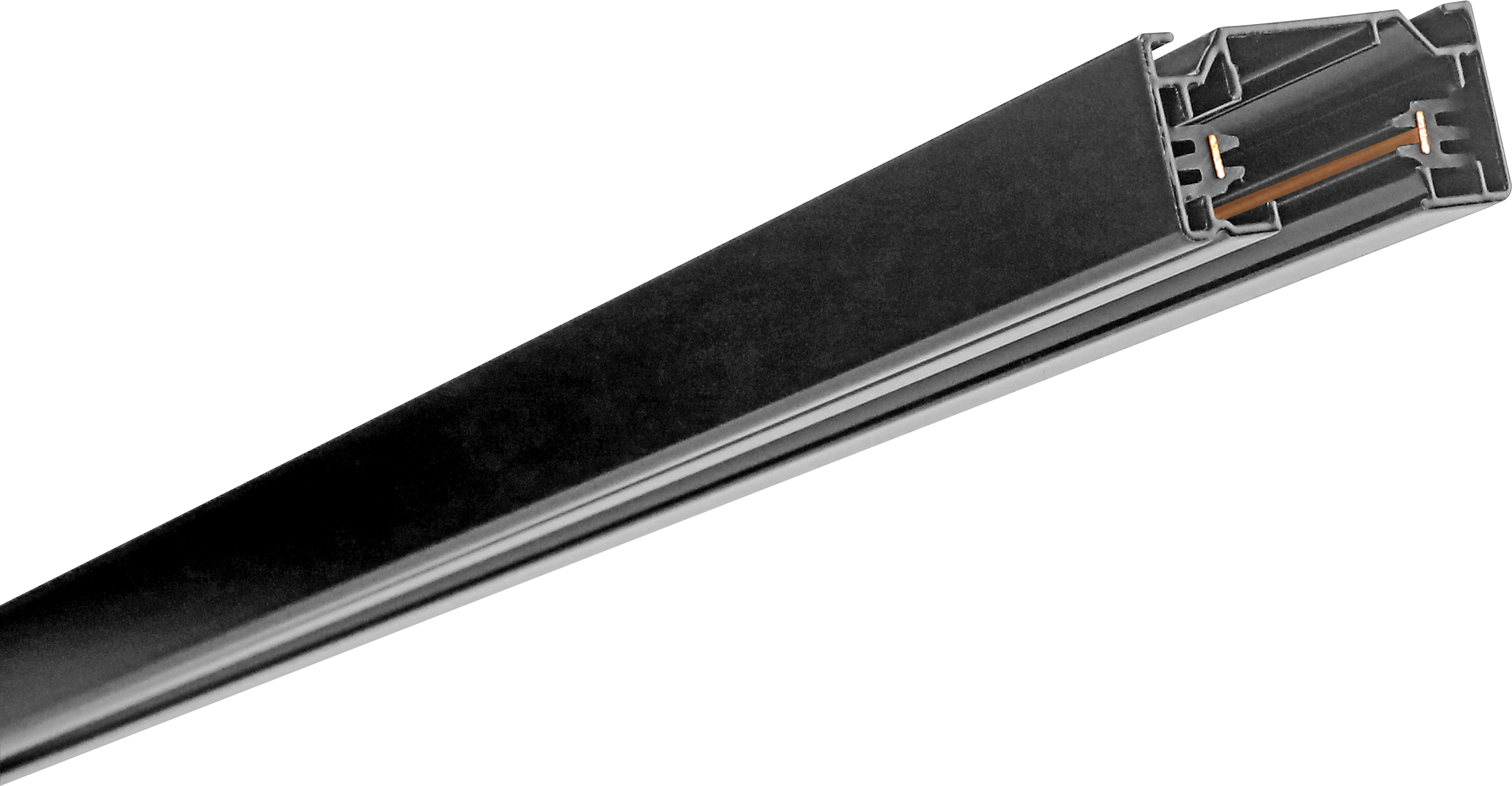 aneta lighting Trackline skinne track 1m, sort
