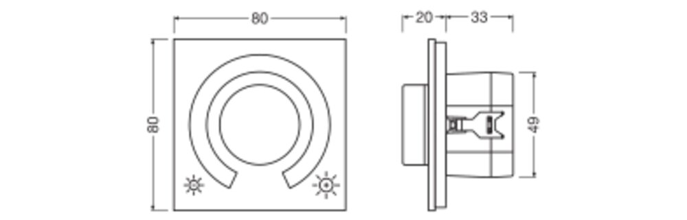 ledvance Dimmer vivares dali mcu select dali-2 tw