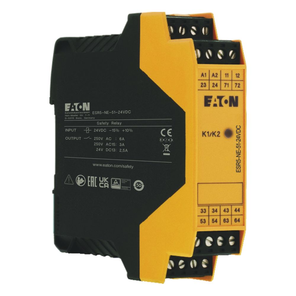 eaton Sikkerhetsrele kontaktutv. esr5-ne-51-24vdc