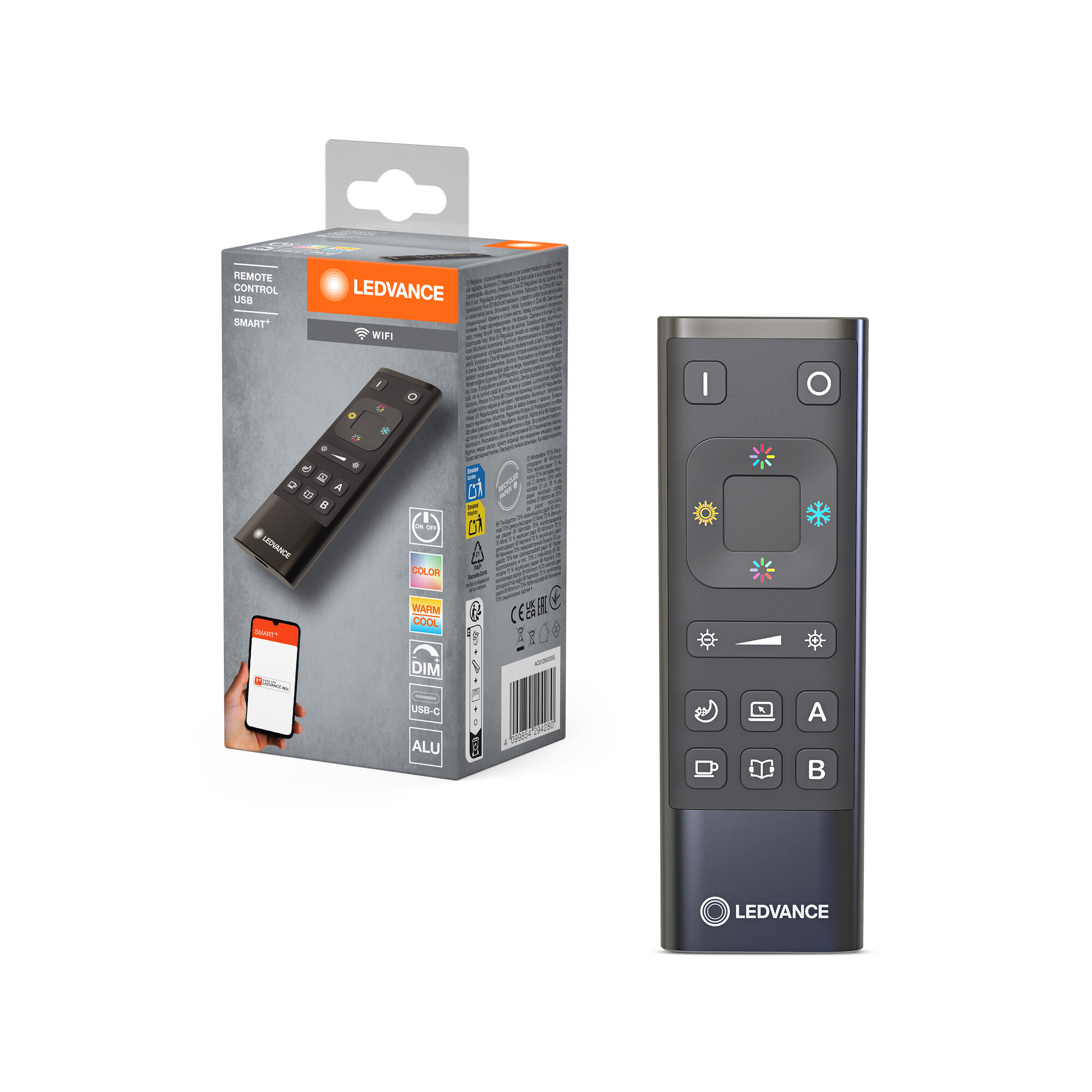 ledvance Smart+ wifi fjernkontroll black
