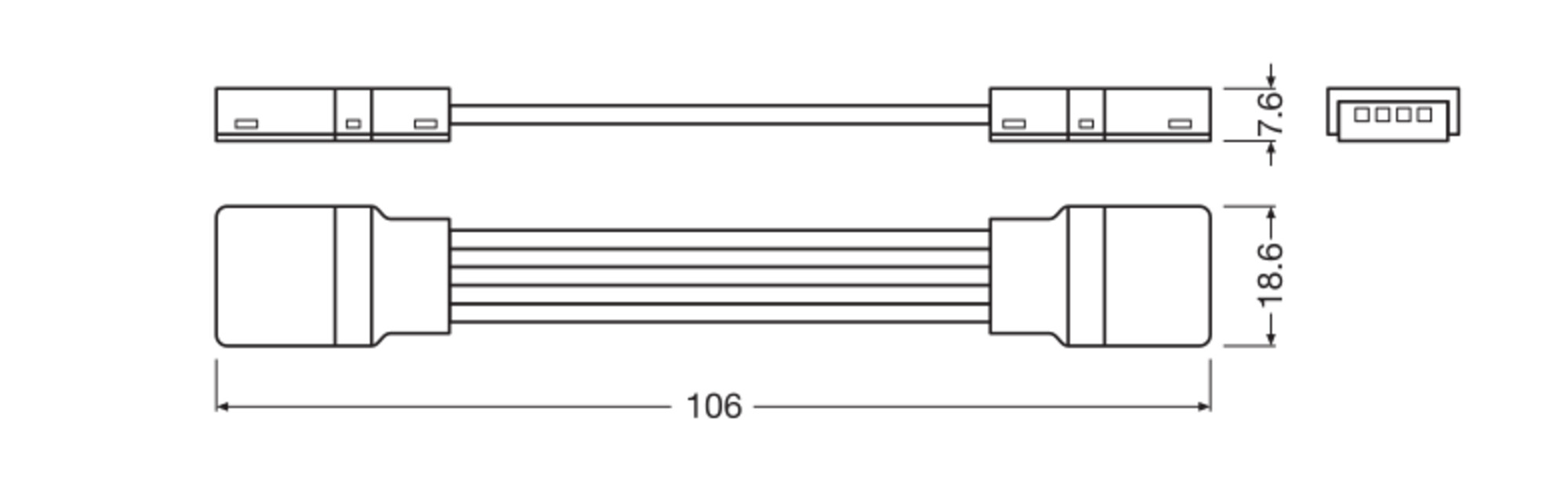 ledvance Connector ls ay p csw p5 50 p gen2 2pk