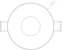 aneta lighting Katla downlight, hvit