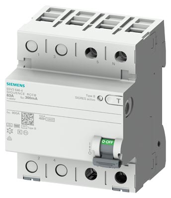 siemens Jordfeilbryter 1+n 30ma 40a type b