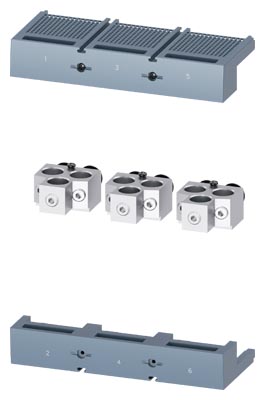 siemens Klemmer cu/al,3st.3va25/15. 3x120-185mm2