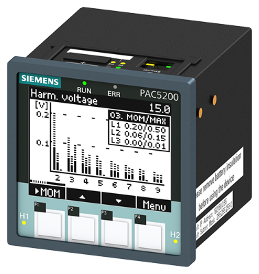 siemens Pac5200, power quality meter