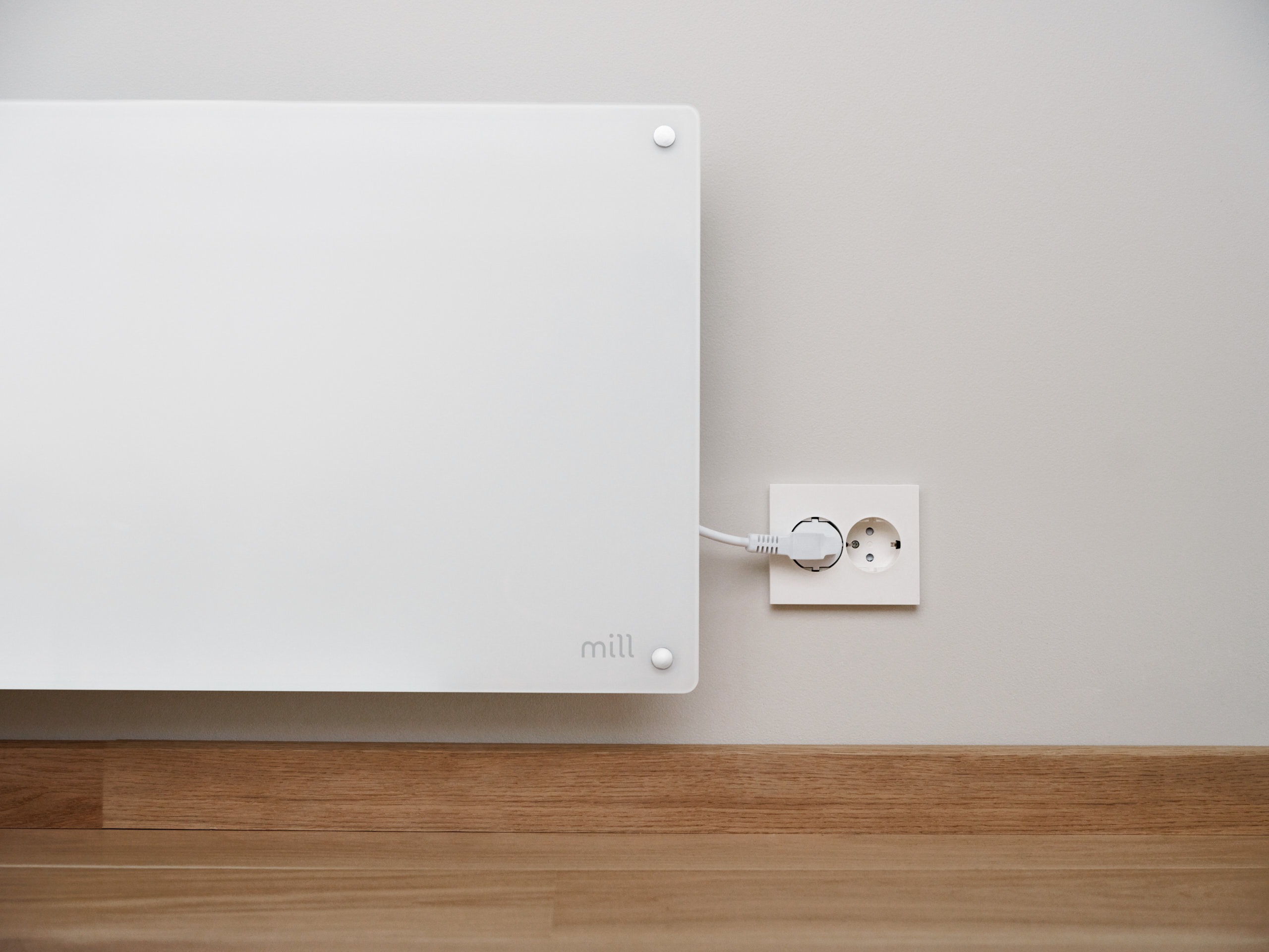 mill Glass smart wifi panelovn gl400wifi4