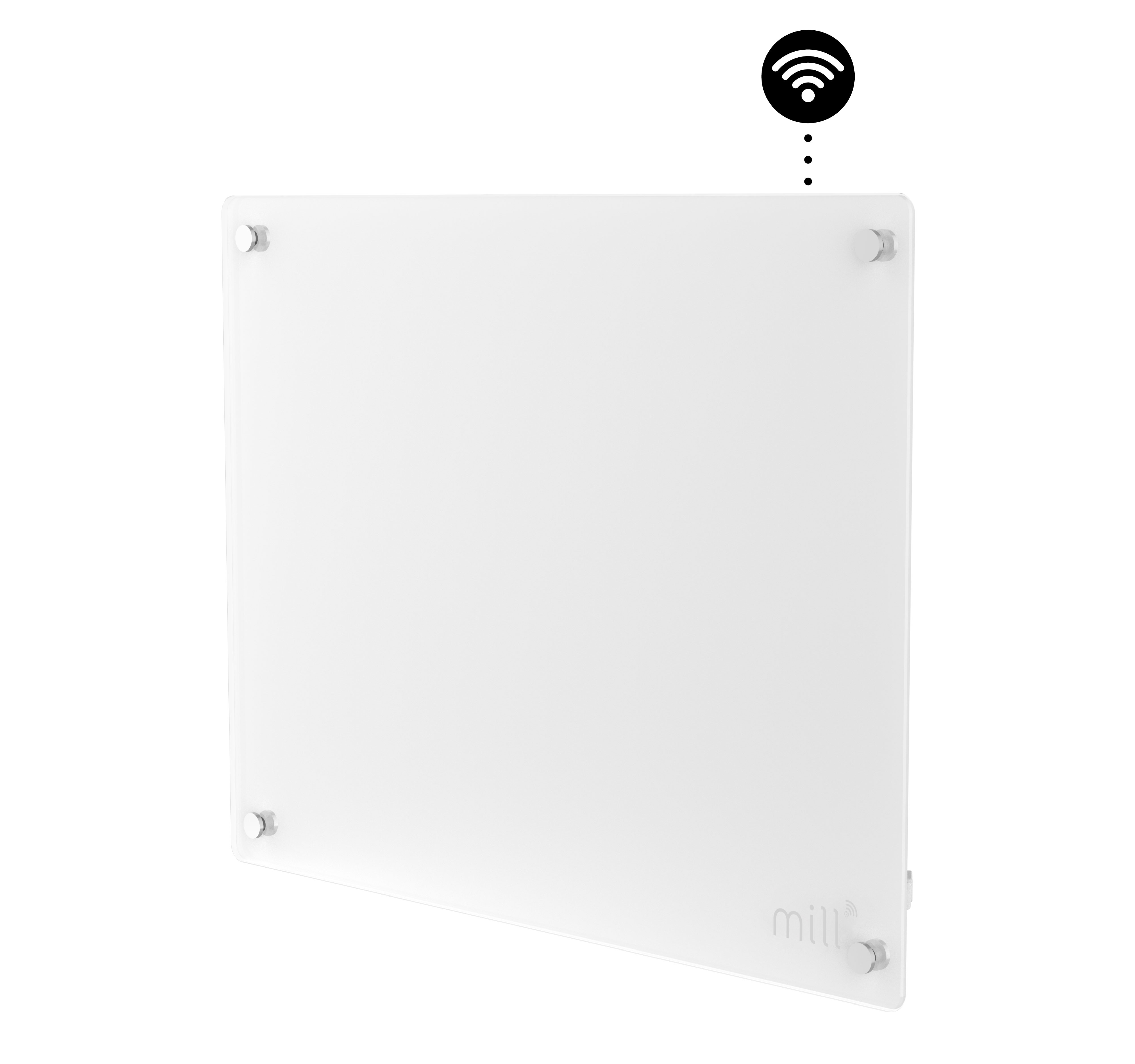 mill Glass smart wifi panelovn gl400wifi4